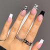 12 Sizes-24 Pcs Press On Nails JP1330