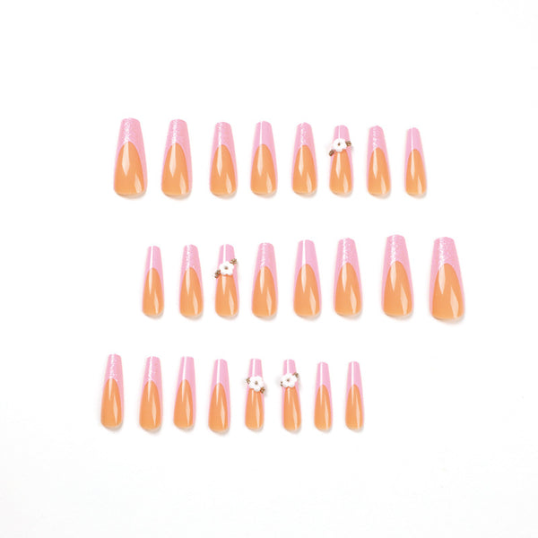 12 Sizes-24 Pcs Press On Nails JP1736