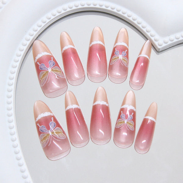 30 Pcs Press On Nails T215