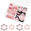 48 Pcs Press On Nails FrenchToe-2-48pcs