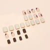 12 Sizes-24 Pcs Press On Nails W1632