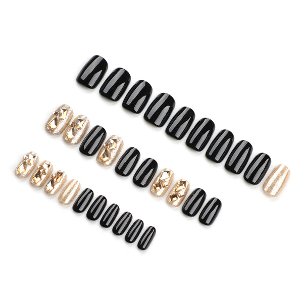 15 Sizes-30 Pcs Press On Nails GN037