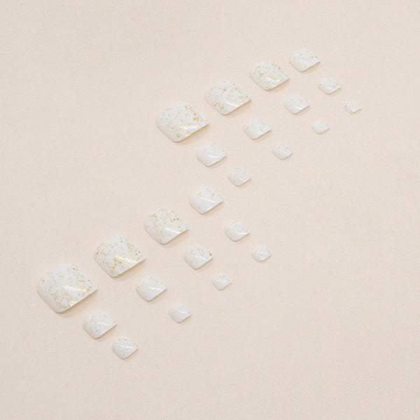 12 Sizes-24 Pcs Press On Nails F103