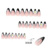 12 Sizes-24 Pcs Press On Nails JP4342
