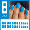 12 Sizes-24 Pcs Press On Nails C1829