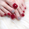 12 Sizes-24 Pcs Press On Nails JP1181