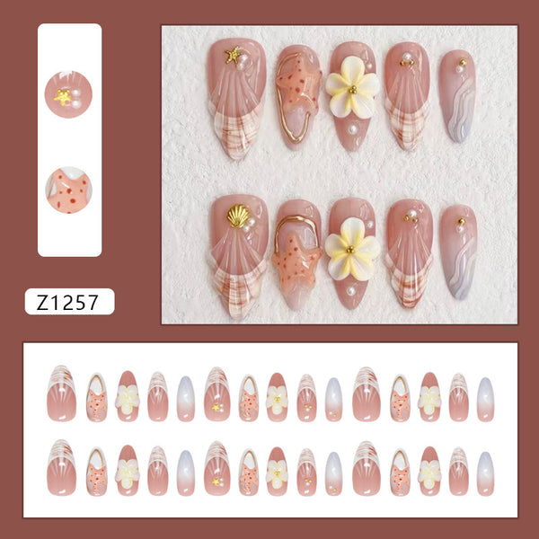 30 Pcs Press On Nails Z1257
