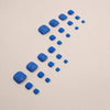 12 Sizes-24 Pcs Press On Nails F125