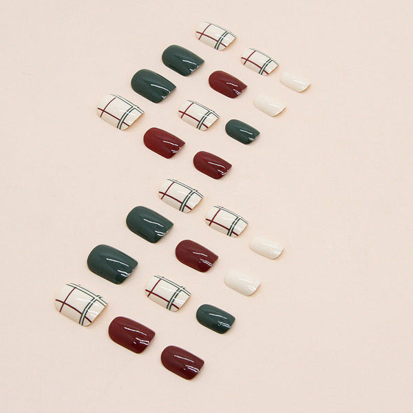 Christmas Press on Nails W528