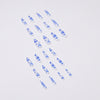 12 Sizes-24 Pcs Press On Nails JP1145