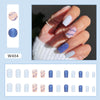 12 Sizes-24 Pcs Press On Nails W484