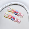 12 Sizes-24 Pcs Press On Nails K033