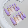 12 Sizes-24 Pcs Press On Nails W2107