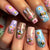 12 Sizes-24 Pcs Press On Nails Y1025
