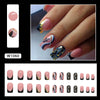12 Sizes-24 Pcs Press On Nails W1060
