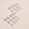 12 Sizes-24 Pcs Press On Nails W979