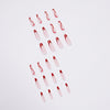 12 Sizes-24 Pcs Press On Nails JP1455