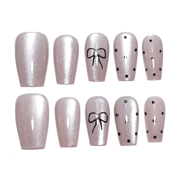 12 Sizes-24 Pcs Press On Nails nail-accessory