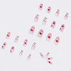 12 Sizes-24 Pcs Press On Nails JP1059