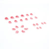 12 Sizes-24 Pcs Press On Nails R335