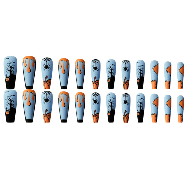 12 Sizes-24 Pcs Press On Nails Y170