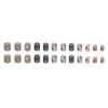 12 Sizes-24 Pcs Press On Nails Z727
