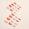 12 Sizes-24 Pcs Press On Nails W613