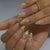 12 Sizes-24 Pcs Press On Nails JP3721
