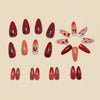 12 Sizes-24 Pcs Press On Nails Y1734