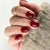 12 Sizes-24 Pcs Press On Nails C1604