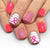 12 Sizes-24 Pcs Press On Nails C1206