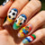 12 Sizes-24 Pcs Press On Nails y2065-z-24