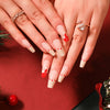 12 Sizes-24 Pcs Press On Nails JP1911
