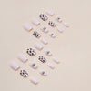12 Sizes-24 Pcs Press On Nails W591