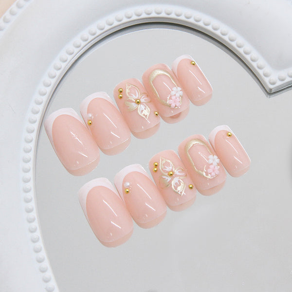 12 Sizes-24 Pcs Press On Nails Z1092
