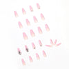 12 Sizes-24 Pcs Press On Nails JP1087