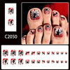 12 Sizes-24 Pcs Press On Nails C2050