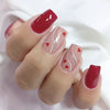 12 Sizes-24 Pcs Press On Nails C738