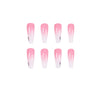 12 Sizes-24 Pcs Press On Nails JP1064