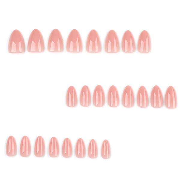 12 Sizes-24 Pcs Press On Nails JP4396