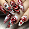 12 Sizes-24 Pcs Press On Nails Y252