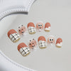 12 Sizes-24 Pcs Press On Nails R832