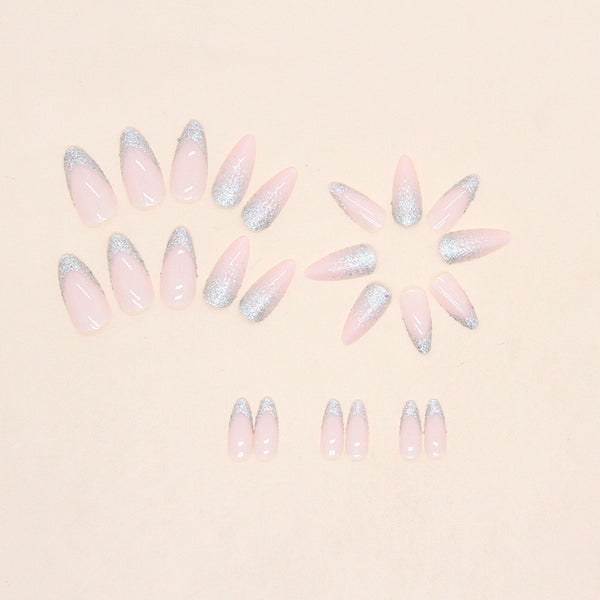 12 Sizes-24 Pcs Press On Nails W817