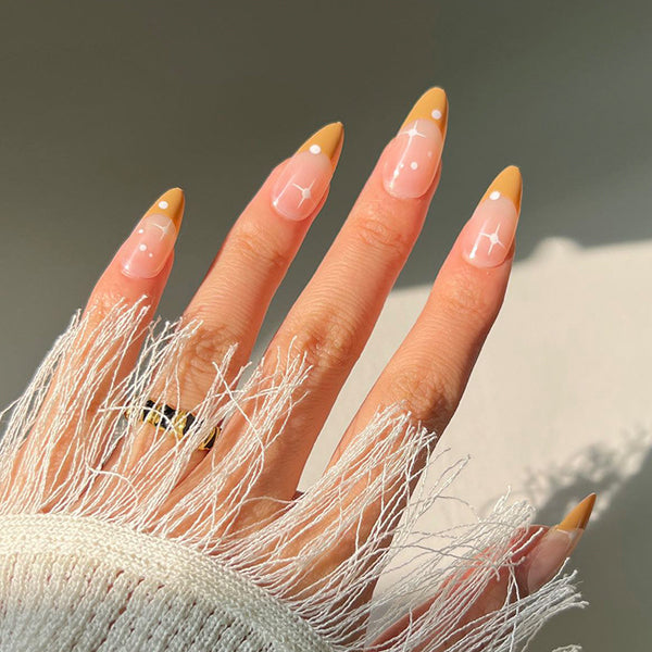 12 Sizes-24 Pcs Press On Nails JP3121