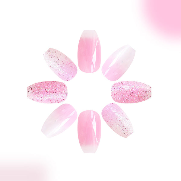 12 Sizes-24 Pcs Press On Nails C491