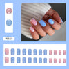 12 Sizes-24 Pcs Press On Nails W655