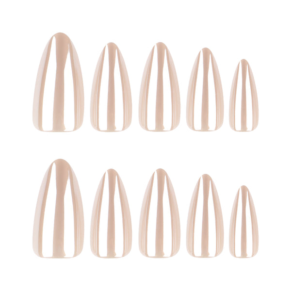 12 Sizes-24 Pcs Press On Nails JL0694