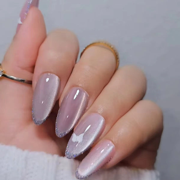 12 Sizes-24 Pcs Press On Nails W1547