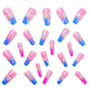 12 Sizes-24 Pcs Press On Nails Y648