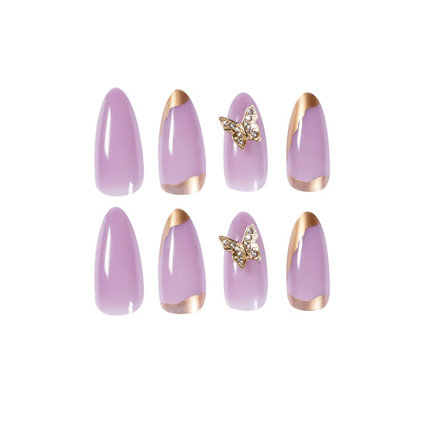 12 Sizes-24 Pcs Press On Nails JP971